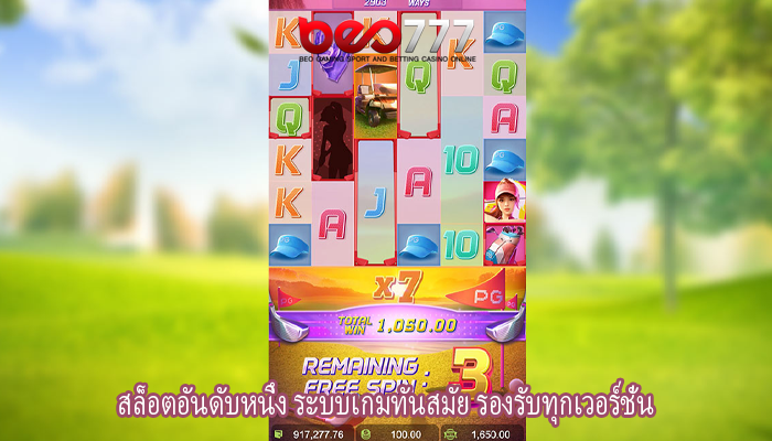 สล็อตอันดับหนึ่ง ระบบเกมทันสมัย รองรับทุกเวอร์ชั่น